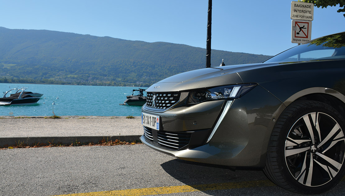 Peugeot 508 GT : Entre lac et montagne