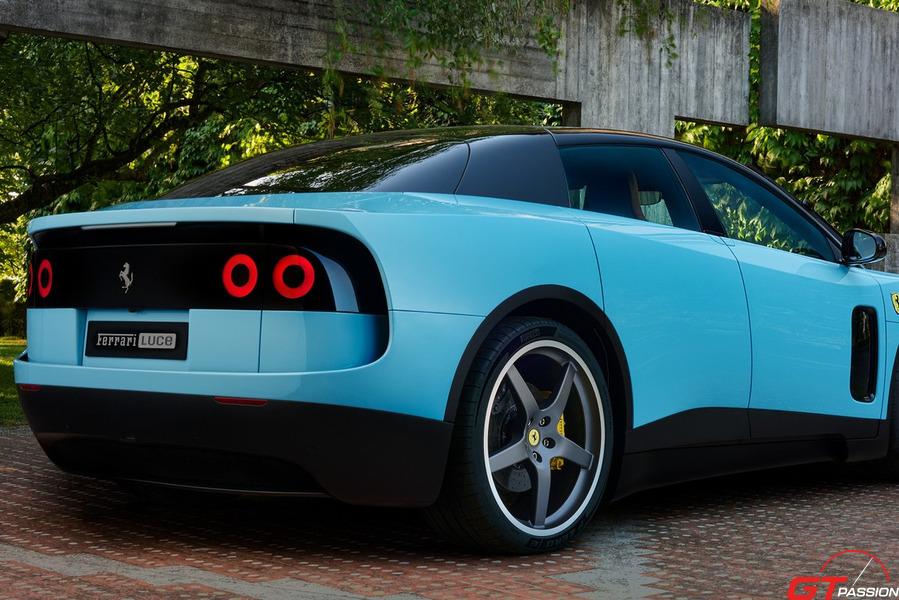 ferrari luce vue 3/4 arrière