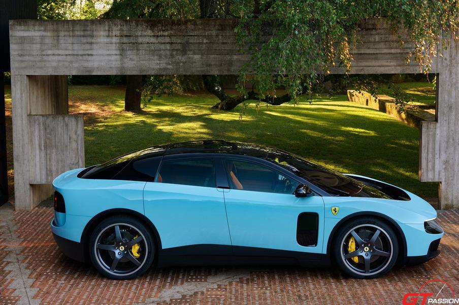 ferrari luce vue profil