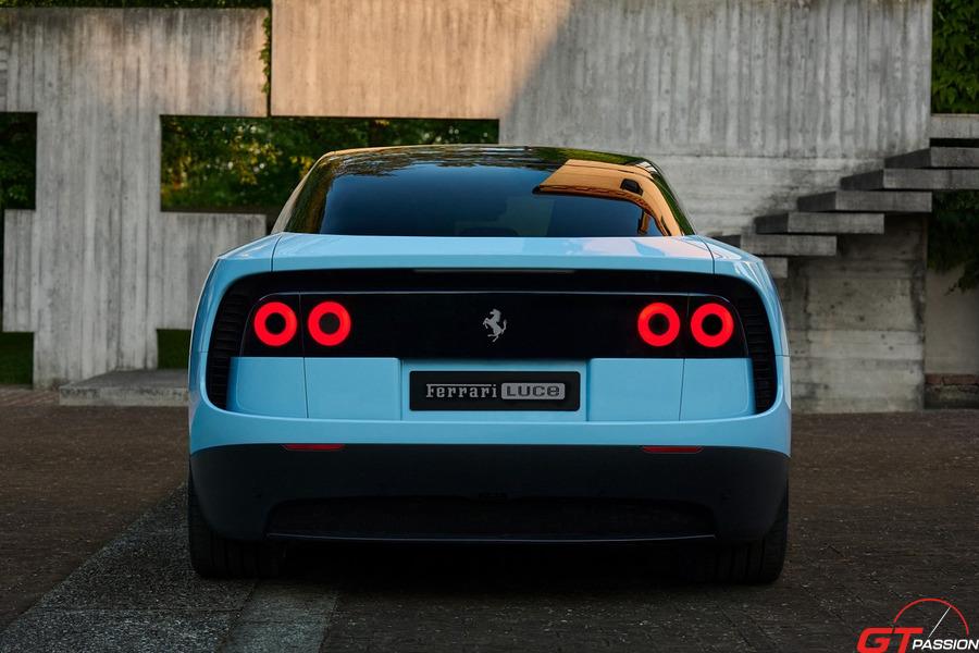 ferrari luce vue arrière