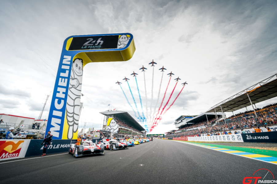 départ 24 h du mans