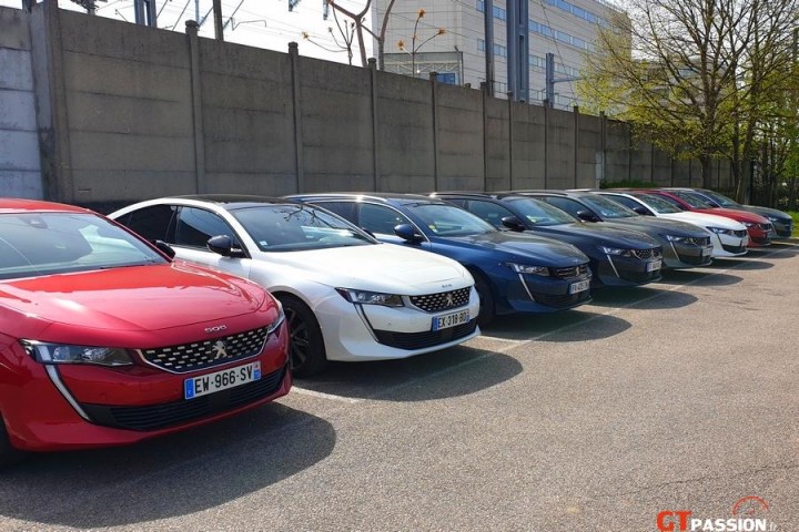 Peugeot 508 SW GT parc Presse